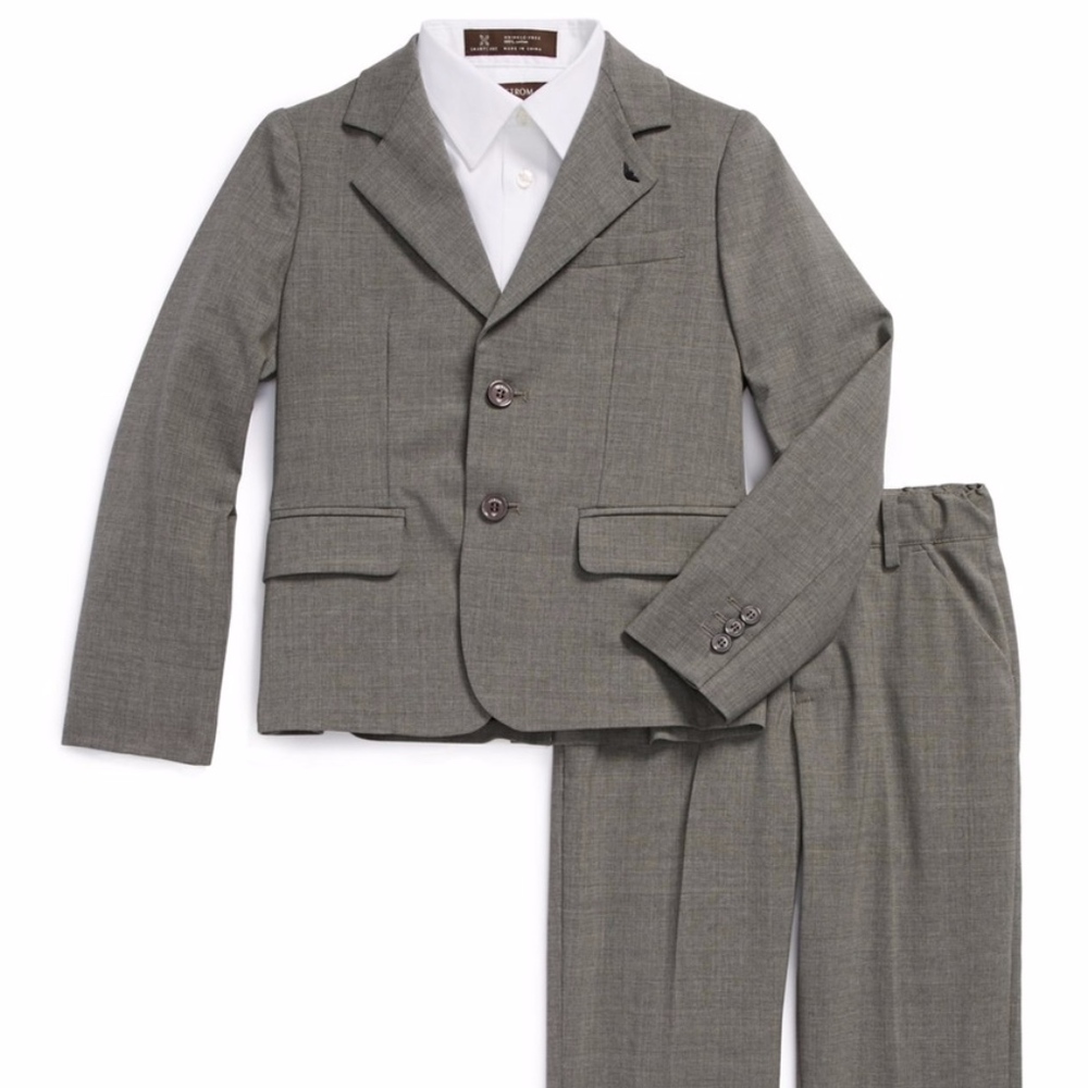 Armani Jr wool Suit kids